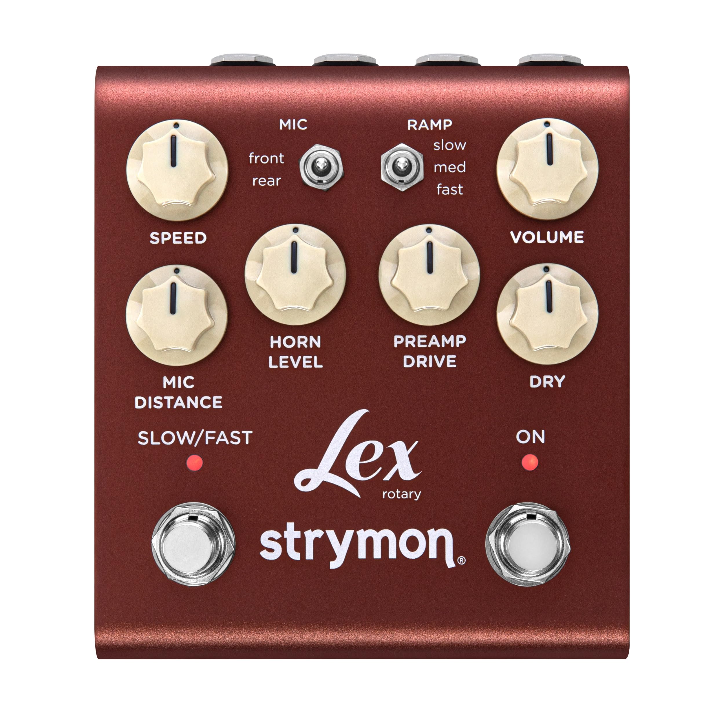 Strymon Lex V2 Rotary Speaker Guitar Effects Pedal for Electric and Acoustic Guitar, Synths, Vocals and Keyboards