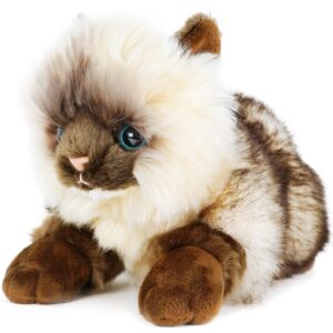 viahart snowy the ragdoll cat | 12 inch stuffed animal plush | by tigerhart toys