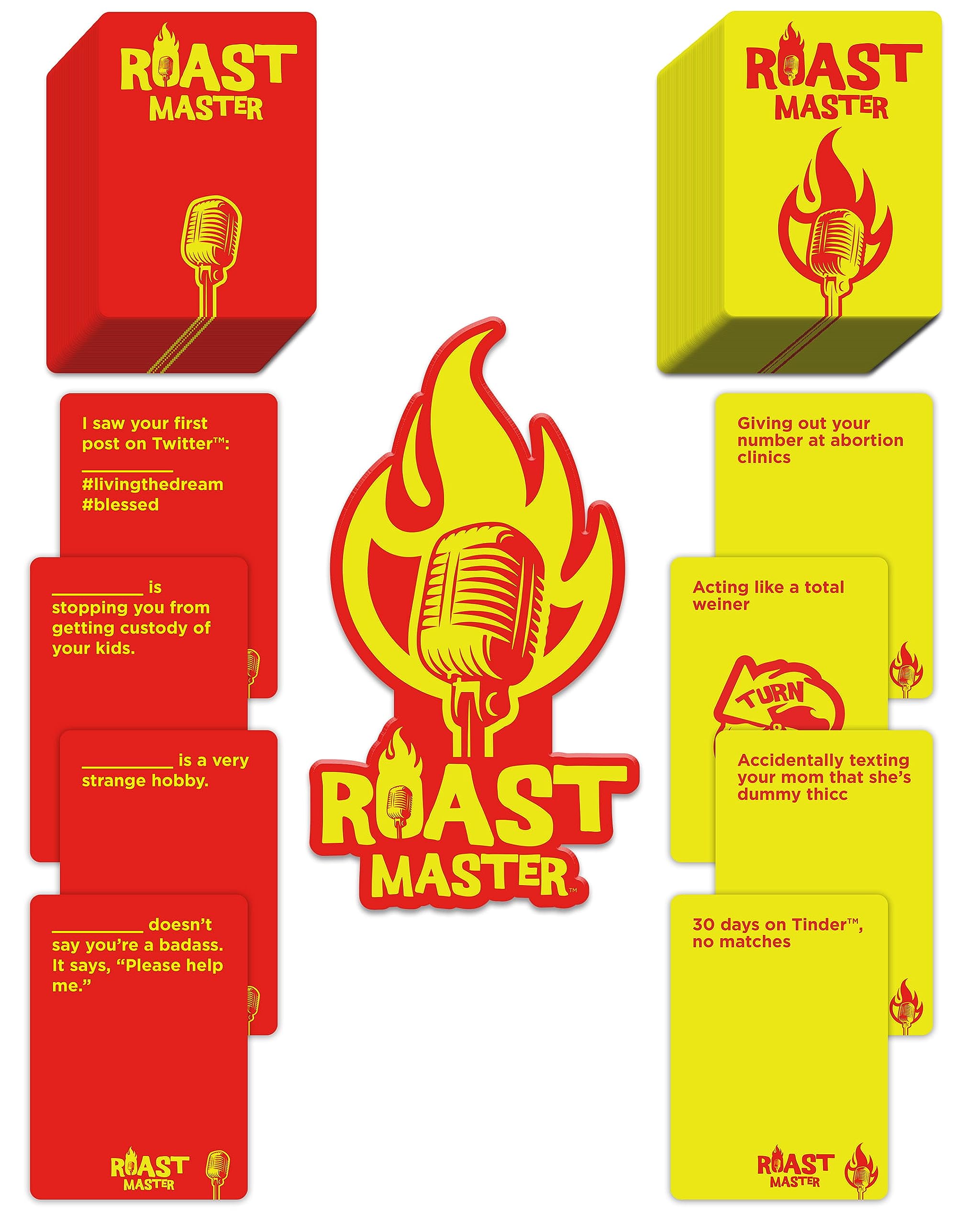 RoastMaster Card Game, Hilarious Roast Game for Party Game Nights - New Adult Card Game by Kids Against Maturity (First Edition)