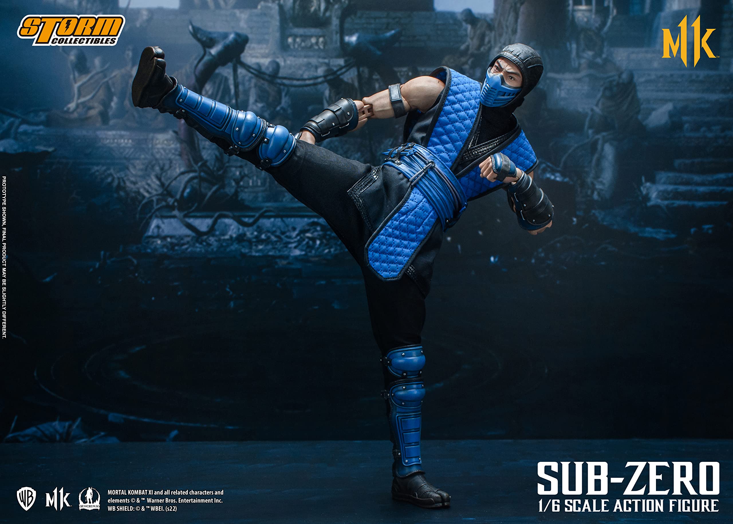 Storm Collectibles - Mortal Kombat 11 - Sub-Zero, 1/6 Action Figure (Klassic)