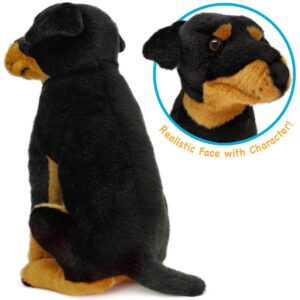 VIAHART Ronin The Rottweiler | 14 Inch Stuffed Animal Plush | by TigerHart Toys