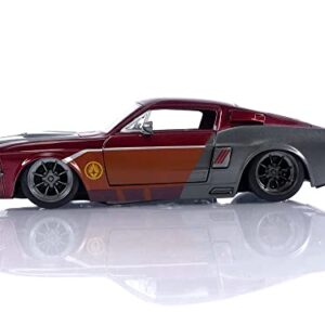 Jada Toys Marvel Guardians of The Galaxy 1:24 1967 Shelby GT500 Die-cast Car with 2.75" Star-Lord Figure