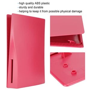 Replacement Panel Impact Resistant Easy to Remove dustproof Front Cover for Game Consoles Star Red