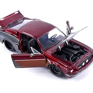 Jada Toys Marvel Guardians of The Galaxy 1:24 1967 Shelby GT500 Die-cast Car with 2.75" Star-Lord Figure