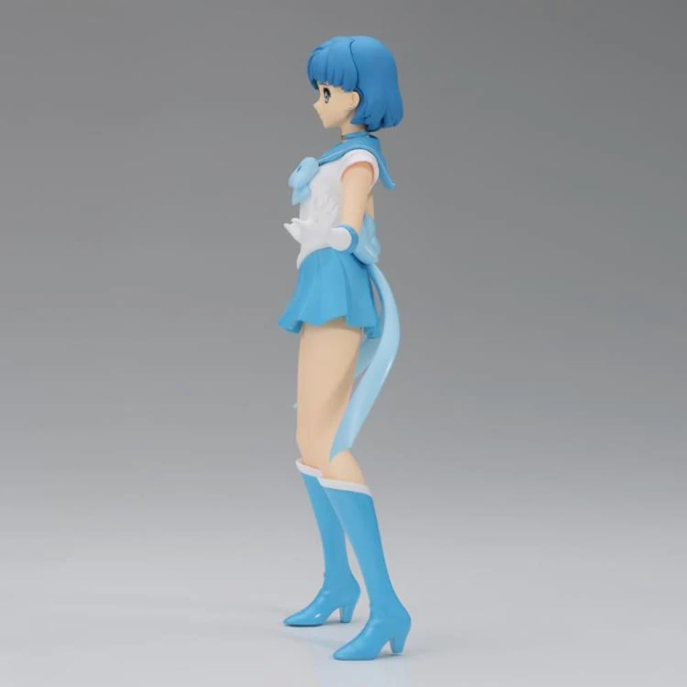 Banpresto 19172 Pretty Guardian Sailor Moon Eternal The Movie Glitter&GLAMOURS-Super Sailor Mercury-(ver.B)