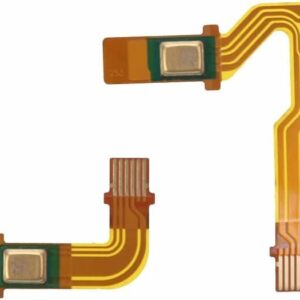 Limentea Microphone Flex Cable for PS5 V1 1.0 BDM-010 Handle Inner Mic Ribbon Cable Controller Replacement (1 Pair)