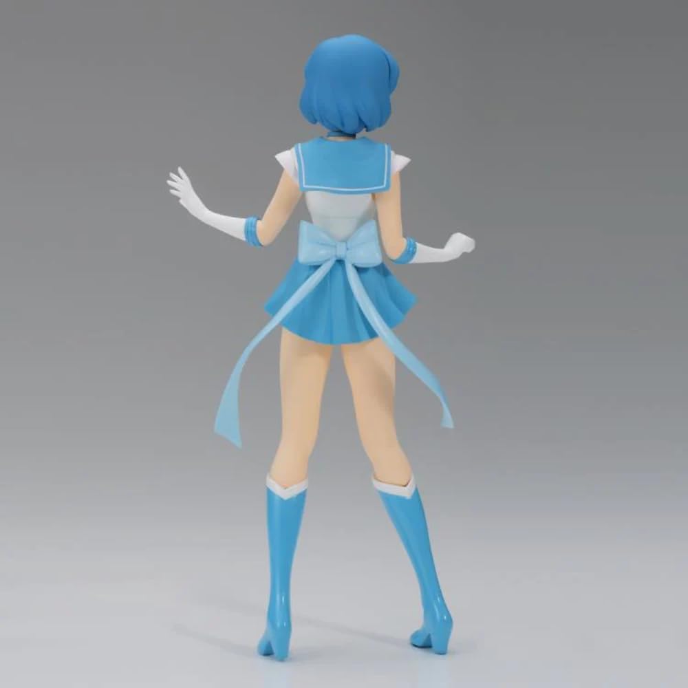 Banpresto 19172 Pretty Guardian Sailor Moon Eternal The Movie Glitter&GLAMOURS-Super Sailor Mercury-(ver.B)