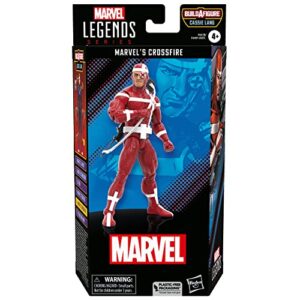 Marvel Legends Series Crossfire, Comics Collectible 6-Inch Action Figures, Ages 4 and Up