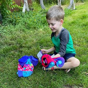 Dogs vs Squirls - Cheezer - Chonk - 6" Amazon Exclusive Super-Soft & Bean-Filled Plushies! Collect These as Stocking Stuffers, Fidget Toys, or Sensory Toys - Great for Kids, Boys, & Girls!