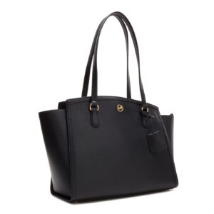 Michael Kors Chantal Large Top Zip Tote Black One Size