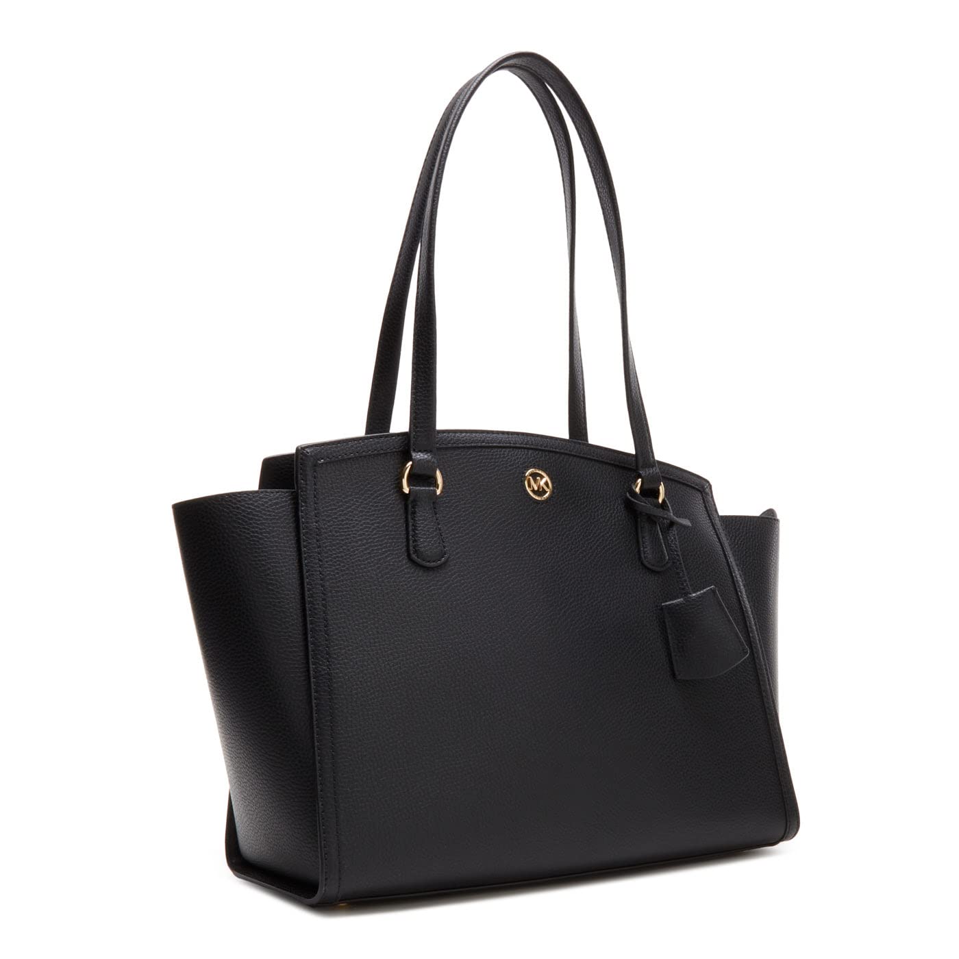 Michael Kors Chantal Large Top Zip Tote Black One Size