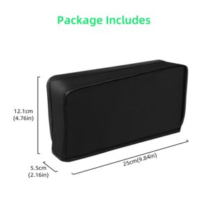 Mcbazel Switch/Switch OLED Dust Cover, Anti Scratch Protective Case Waterproof Cover Sleeve for Switch/Switch OLED Charging Dock - Black