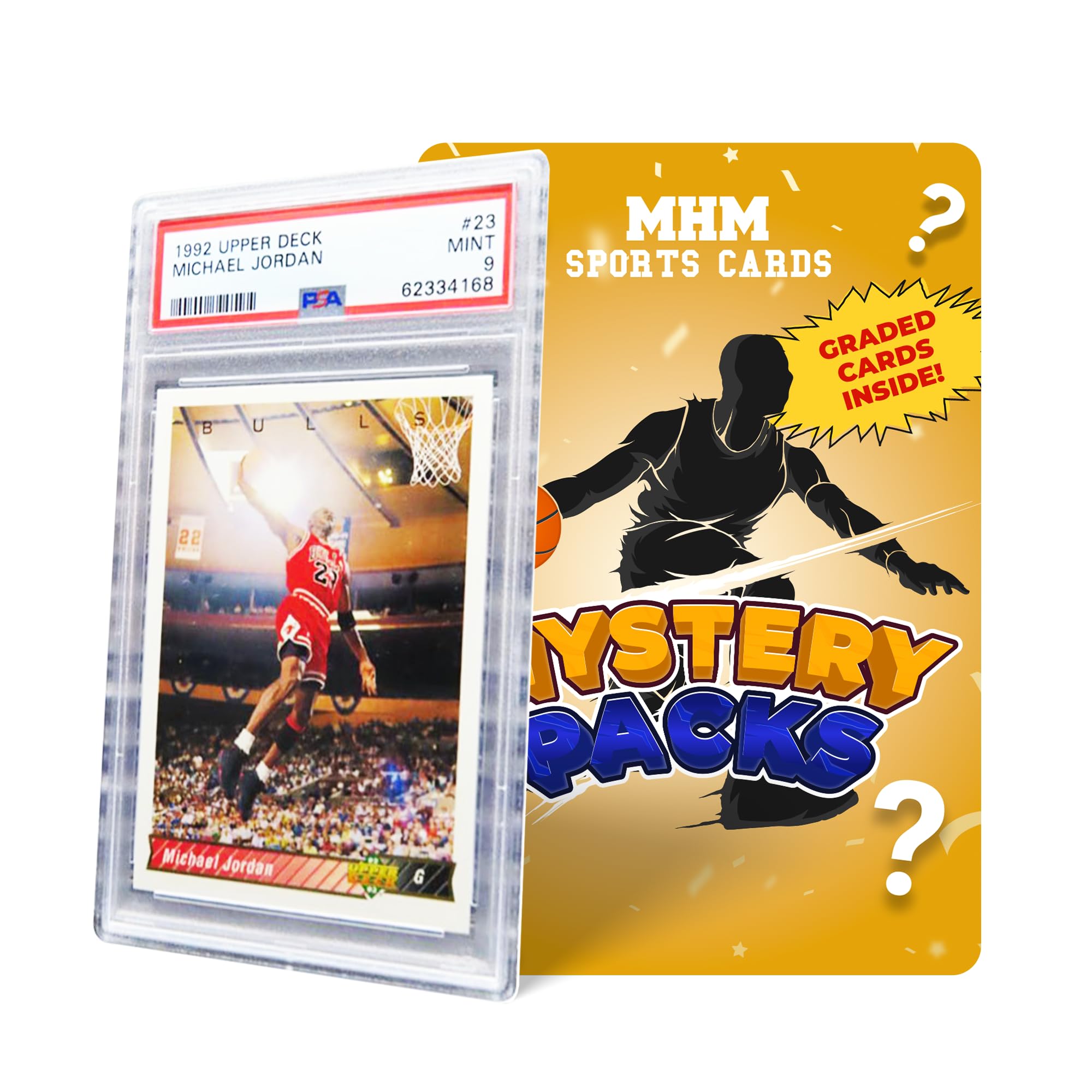 Basketball Cards Mystery Pack Gold Edition PSA 10 and 9 Slabs Guaranteed! Possible Jordan or Lebron