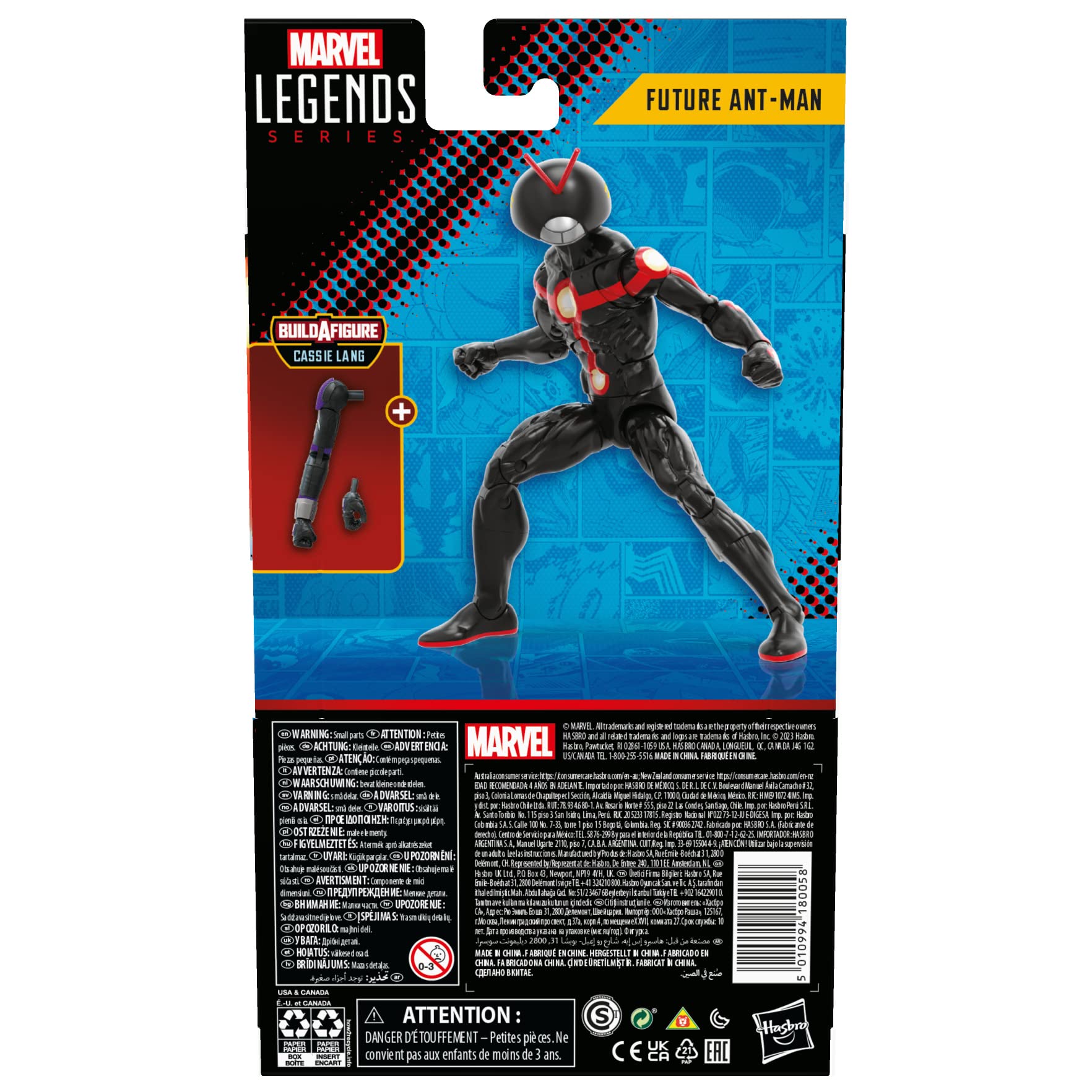 Marvel Legends Series Future Ant-Man, Comics Collectible 6-Inch Action Figures, Ages 4 and Up