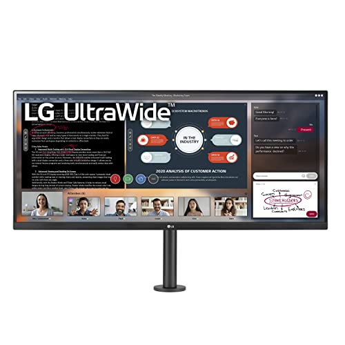 LG 34WP500-B.AUS 34” UltraWide FHD HDR Monitor with FreeSync