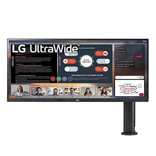 LG 34WP500-B.AUS 34” UltraWide FHD HDR Monitor with FreeSync