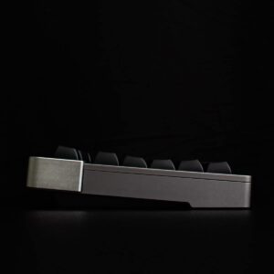 Black Keycaps Doubleshot MSA Profile 150 Keys Custom Keycaps for 61/64/68/84/87 Mechanical Gaming Keyboards