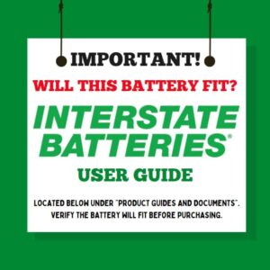 Interstate Batteries Automotive Battery 12V 63Ah (Group 34R) 800CCA SLI Pure Lead AGM Automobile Replacement Battery for Cars, Jeeps, SUVs, Trucks, Vans (MTZ-34R)