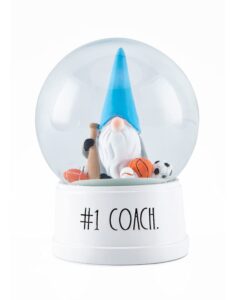 rae dunn snow globe - snow globes for adults unique design - cute shelf decor for home & office - snow globes for women - snowglobe gifts for nurses - nurse gift collectibles - bolas de nieve