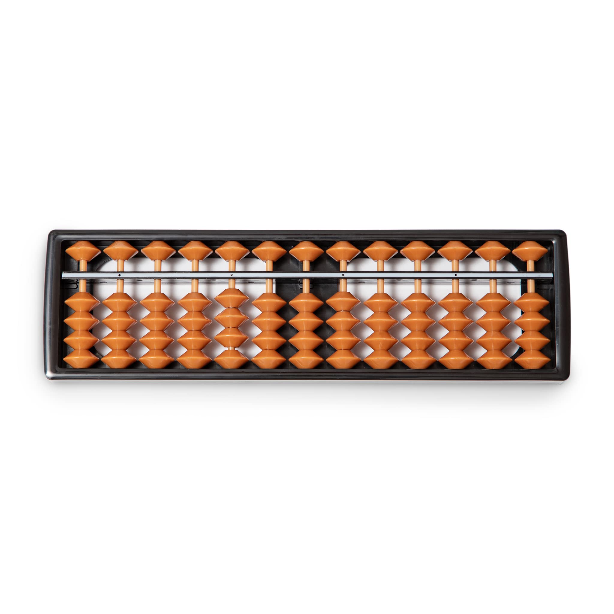 Digital Standard Abacus-20 cm-Professional 13-Column Soroban Calculator (Functional and Educational Tool)