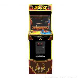 ARCADE1UP Joust 14-in-1 Midway Legacy Edition Arcade with Licensed Riser and Light-Up Marquee - WiFi