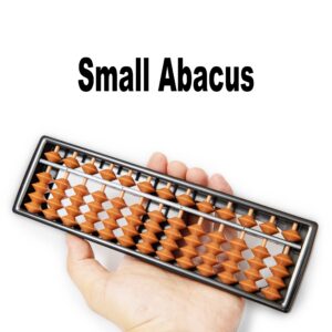 Digital Standard Abacus-20 cm-Professional 13-Column Soroban Calculator (Functional and Educational Tool)