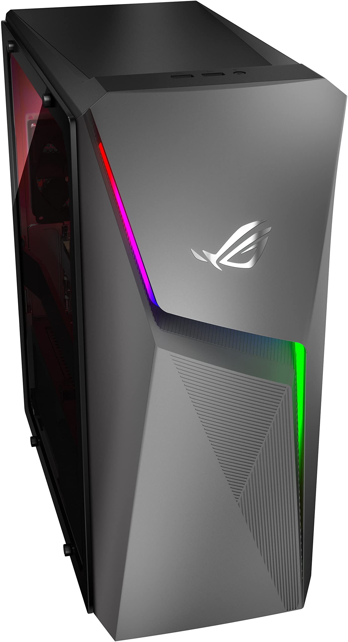 ASUS ROG Gaming Desktop - Intel Core i7-11700F 2.5GHz - 16GB RAM - 512GB PCIe SSD + 2TB HDD - NVIDIA GeForce RTX 3070 8GB - WiFi + Bluetooth - Keyboard & Mouse - Windows 11 Home