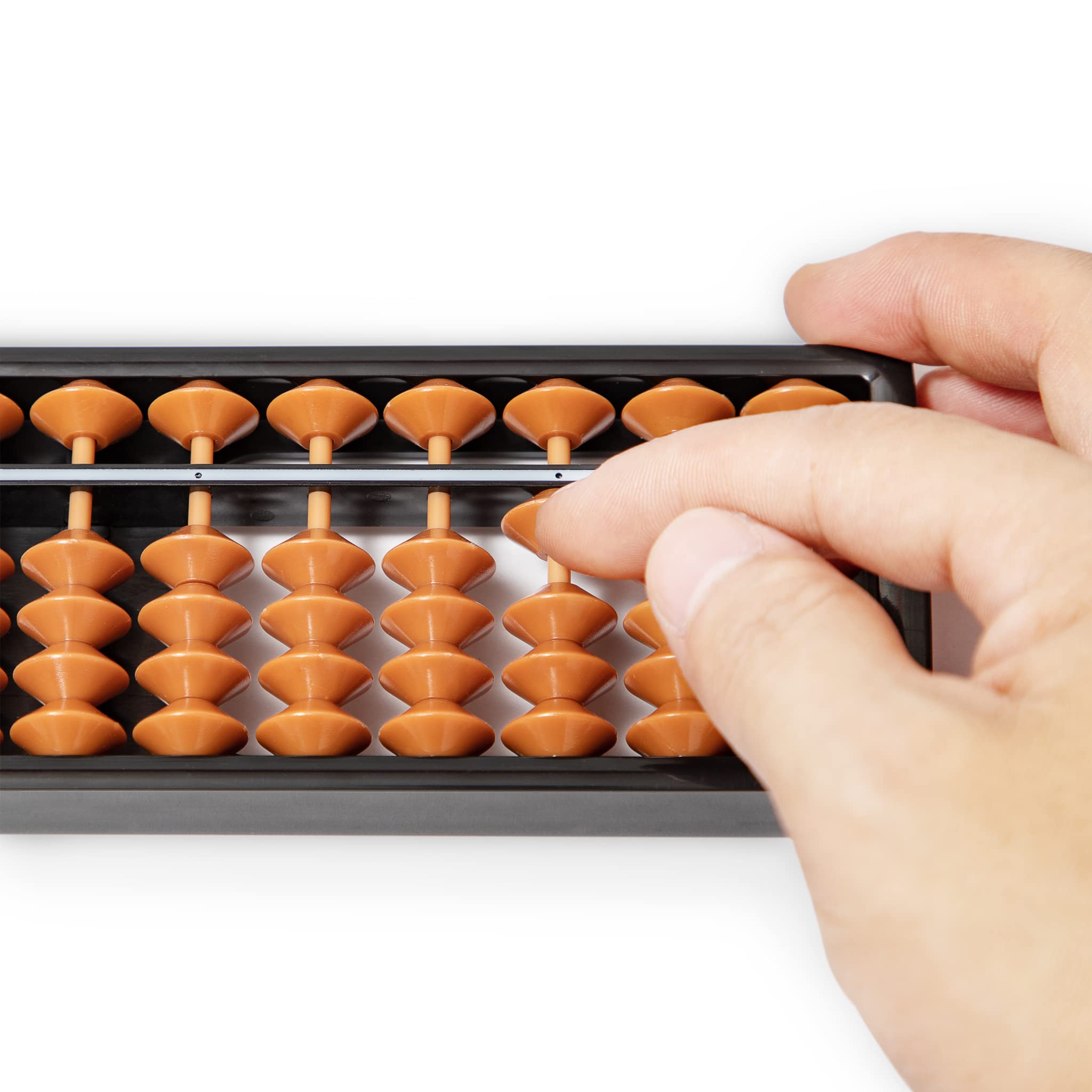 Digital Standard Abacus-20 cm-Professional 13-Column Soroban Calculator (Functional and Educational Tool)