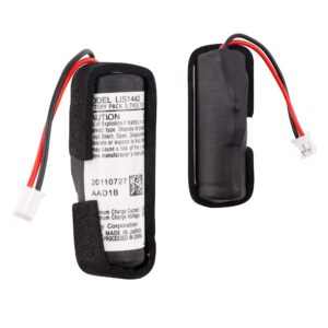 e-yiiviil replacement battery lis1442 compatible with sony ps3 playstation 3 move navigation controller(left hand) with tools