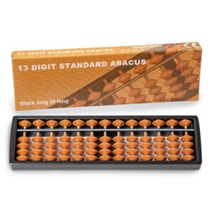 digital standard abacus-20 cm-professional 13-column soroban calculator (functional and educational tool)