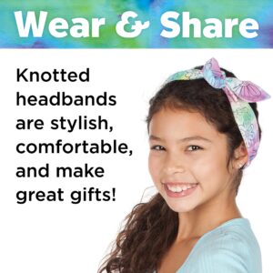 Creativity for Kids Ice Dye Headbands Craft Kit - Create 5 DIY Tie Dye Headbands, Arts and Craft Tie Dye Kit, Gifts for Kids Age 7, 8-12+