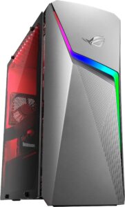 asus rog gaming desktop - intel core i7-11700f 2.5ghz - 16gb ram - 512gb pcie ssd + 2tb hdd - nvidia geforce rtx 3070 8gb - wifi + bluetooth - keyboard & mouse - windows 11 home