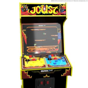 ARCADE1UP Joust 14-in-1 Midway Legacy Edition Arcade with Licensed Riser and Light-Up Marquee - WiFi