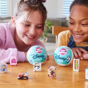 5 Surprise Disney Mini Brands Series 2 Collector's Kit by ZURU (3 Capsules + 1 Collector's Case) Amazon Exclusive Mystery Capsule Real Miniature Brands Collectibles