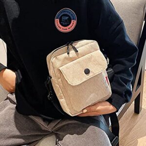 Corduroy Crossbody Bags Women Handbag Tote Bag Hobo Bag Cell Phone Bag Cute Wallet Purse Tote Top Handle Satchel 2023