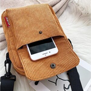 Corduroy Crossbody Bags Women Handbag Tote Bag Hobo Bag Cell Phone Bag Cute Wallet Purse Tote Top Handle Satchel 2023