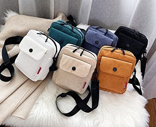 Corduroy Crossbody Bags Women Handbag Tote Bag Hobo Bag Cell Phone Bag Cute Wallet Purse Tote Top Handle Satchel 2023