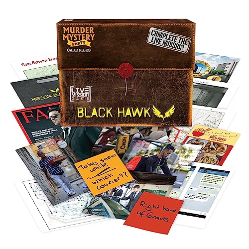 Murder Mystery Party Case Files: Mission Black Hawk for 1 or More Players Ages 14 and Up