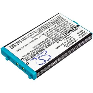 hguim 900mah/3.33wh replacement battery for ags-003, sam-sprbp advance sp, ags-001, gba sp