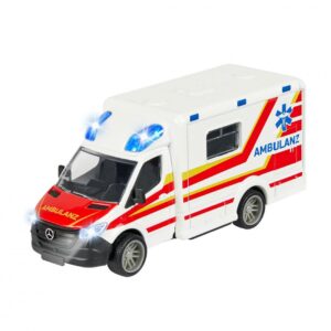 majorette 213712001 grand series city mercedes-benz sprinter ambulance die-cast, one size