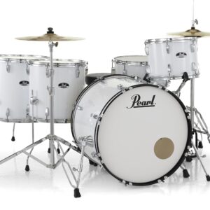 Pearl Roadshow RS525WFC/C 5-piece Complete Drum Set with Cymbals - Pure White