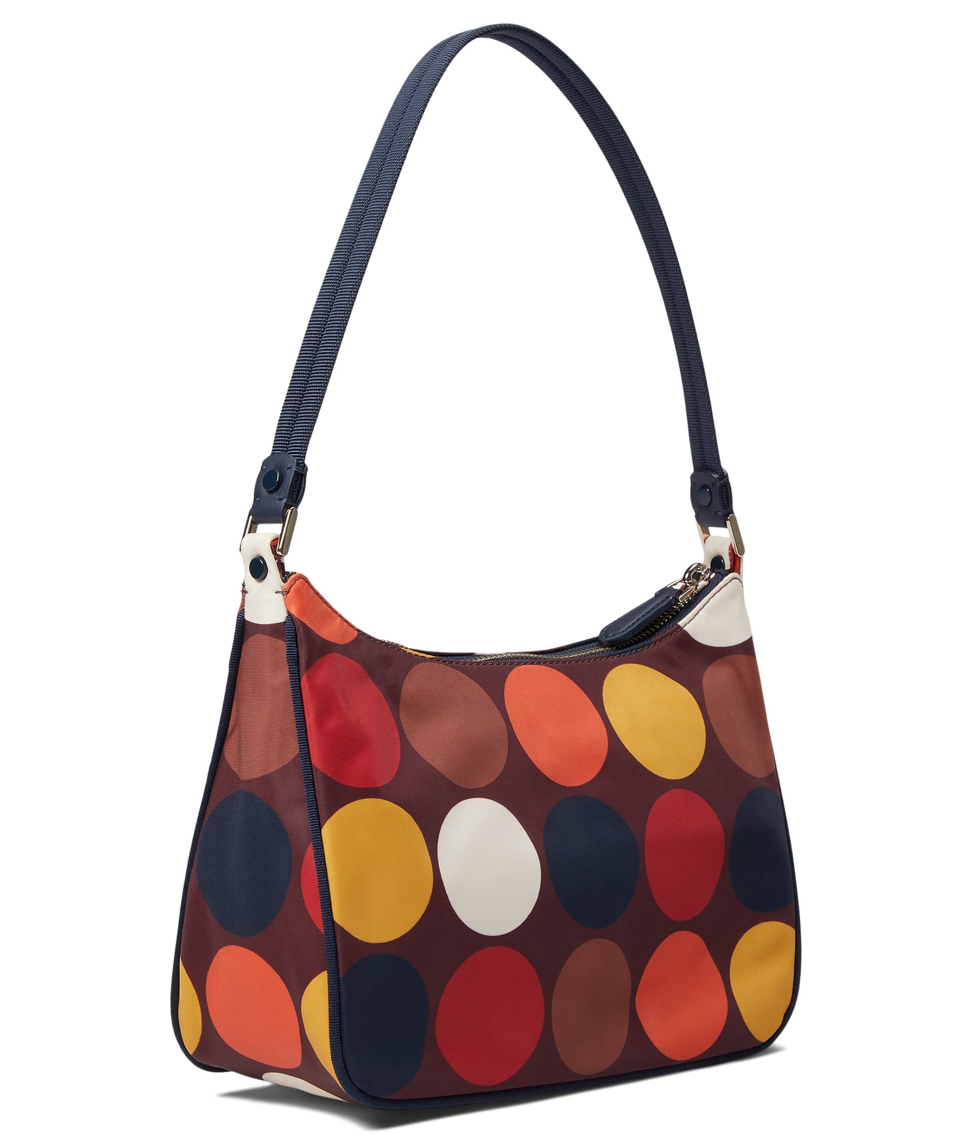 Kate Spade New York Sam The Little Better Dot Party Printed Fabric Small Shoulder Bag Multi One Size