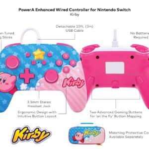 PowerA Enhanced Wired Controller for Nintendo Switch - Kirby