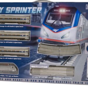 Bachmann Trains - Amtrak® City Sprinter - Ready to Run Electric Train Set - HO Scale