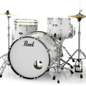 Pearl Roadshow RS525WFC/C 5-piece Complete Drum Set with Cymbals - Pure White