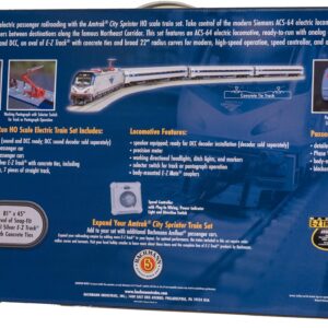 Bachmann Trains - Amtrak® City Sprinter - Ready to Run Electric Train Set - HO Scale