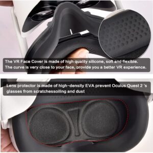 Hard Carrying Case for Oculus Quest 2 All-in-One VR Gaming Headset with USB Flash Drive Case - 2 Pack