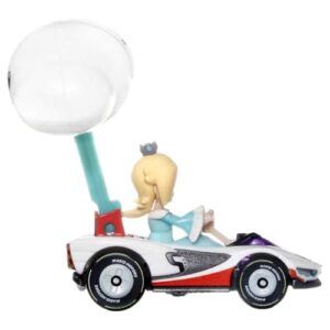 Hot Wheels Mario Kart Die-cast Rosalina P-Wing + Cloud Glider