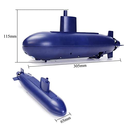 GoolRC Mini RC Submarine, 2.4GHz Remote Control Boat, 6 Channels DIY Under Water Ship RC Boat for Kids