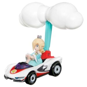 Hot Wheels Mario Kart Die-cast Rosalina P-Wing + Cloud Glider